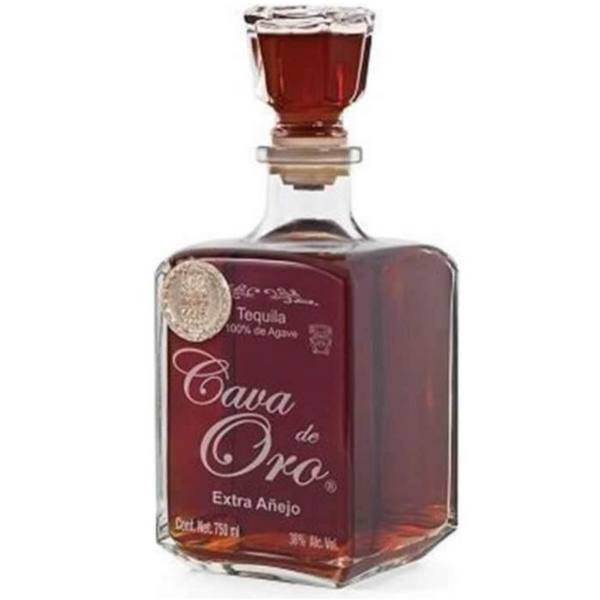 Cava De Oro Extra Anejo Tequila 750 mL