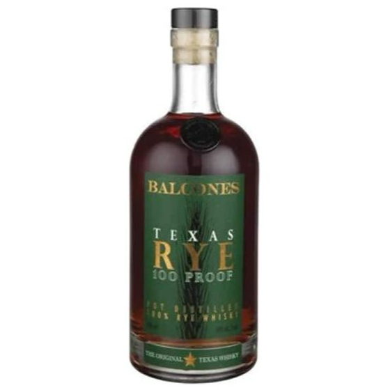 Balcones Texas Rye 100 Proof