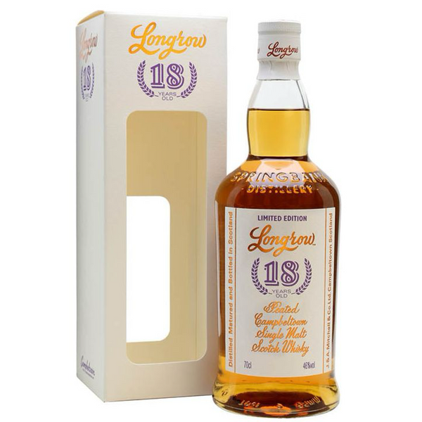 Longrow 18 Year Peated Limited Edition Whiskey