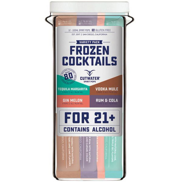 Cutwater Frozen Cocktail Spirit Pops
