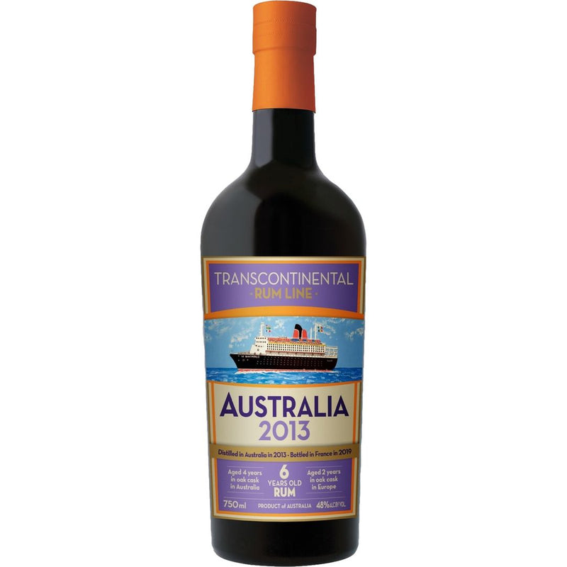 Transcontinental Rum Line Australia 2013 6 Years Old