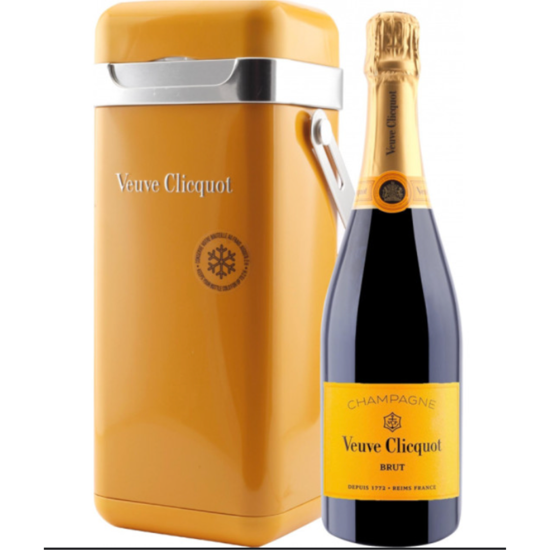 Veuve Clicquot Brut Champagne with 'Clicquot Cooler' Gift Box 750mL