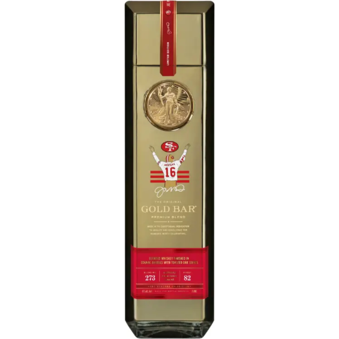 Gold Bar Blend 273 Joe Montana Collection Whiskey 750mL