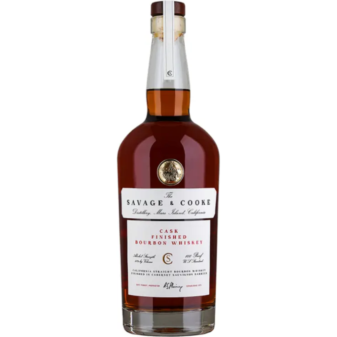 Savage & Cooke Cask Finished Bourbon Whiskey 750mL