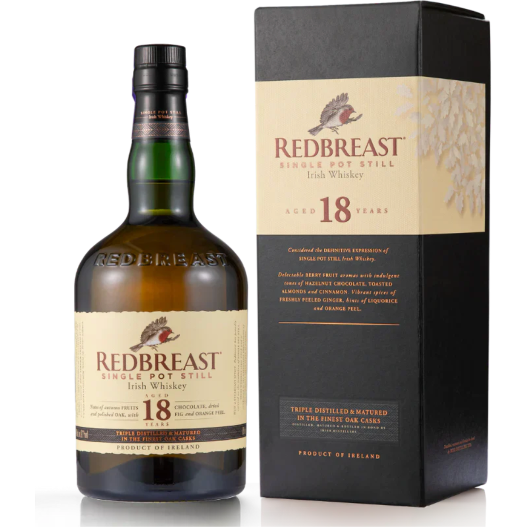 Redbreast 18 Year Old Irish Whiskey 750mL