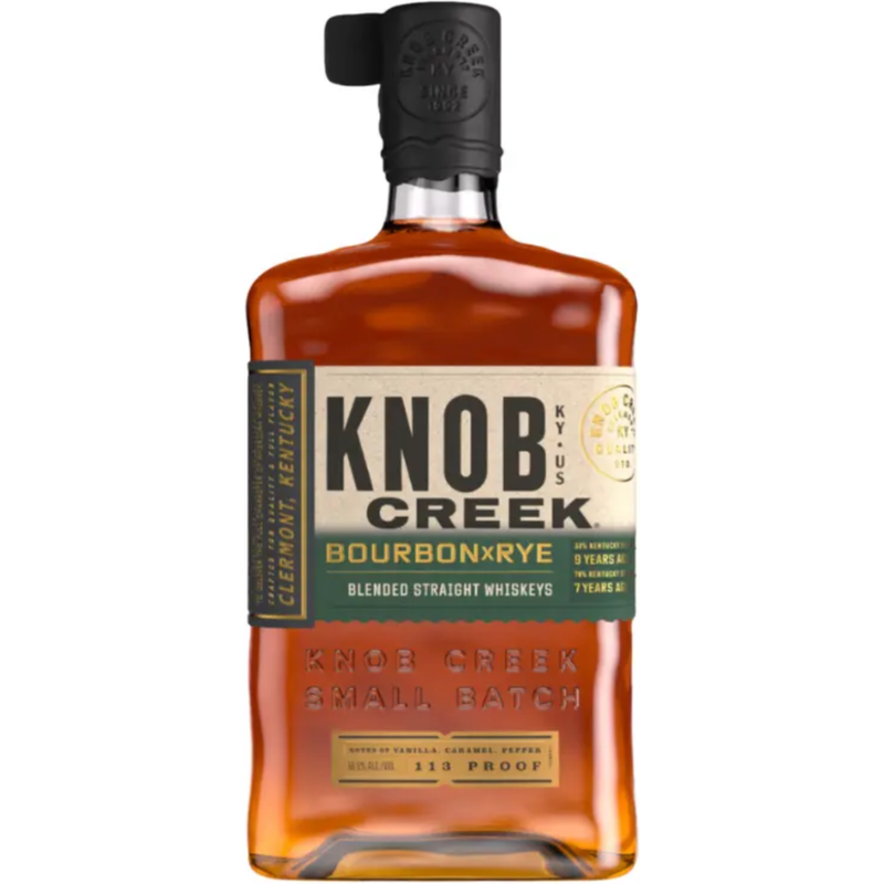 Knob Creek Bourbon x Rye Blended Straight Whiskeys 750mL