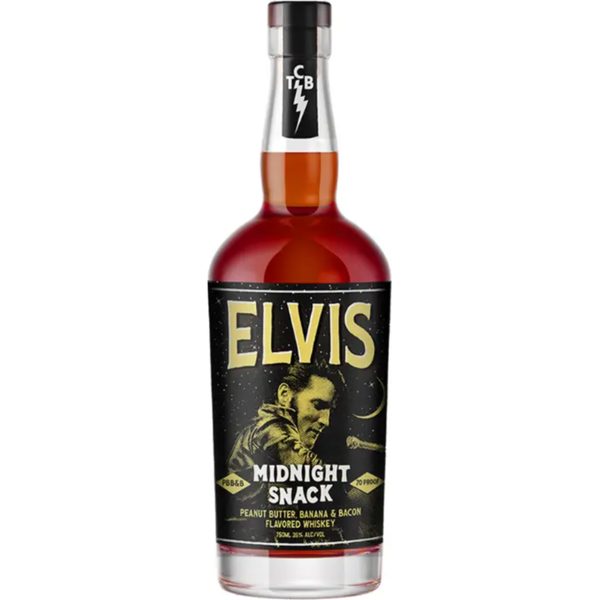 Elvis Midnight Snack PBB&B Flavored Whiskey 750mL