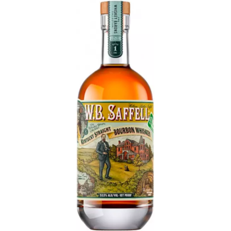 W.B. Saffell Kentucky Straight Bourbon Whiskey 375mL