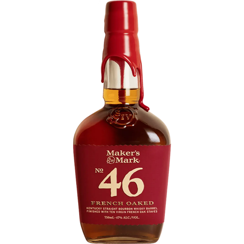 Maker's Mark French Oaked 46 Bourbon Whisky 750 mL