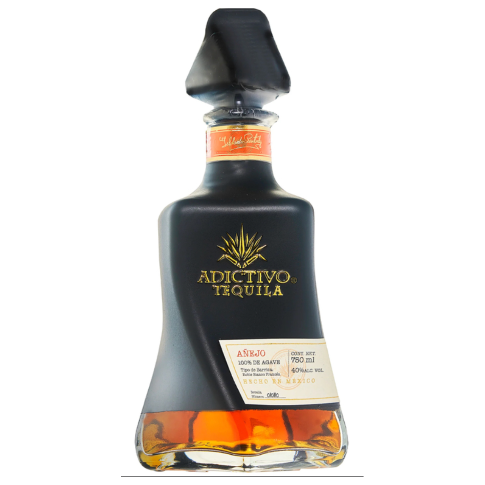 Adictivo Tequila Anejo Black 750 mL