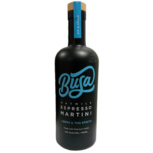 Busa Italian Espresso Martini Ready To Drink Cocktail 750mL