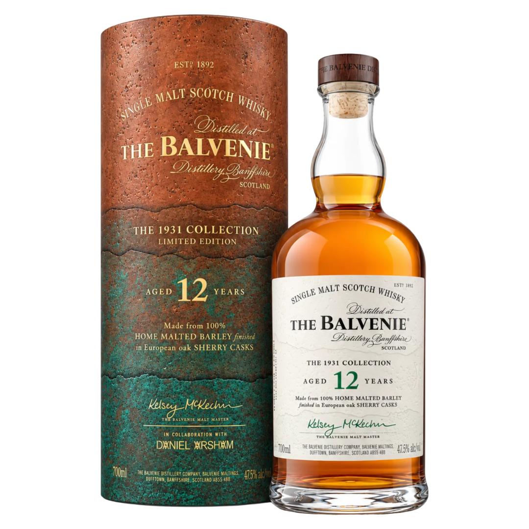 The Balvenie 12 Year 1931 Collection Limited Edition Scotch Whisky 700mL
