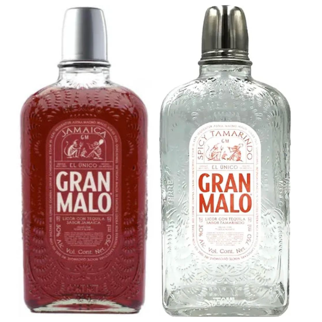 Gran Malo Tamarind & Jamaica Tequila Value Bundle 750mL