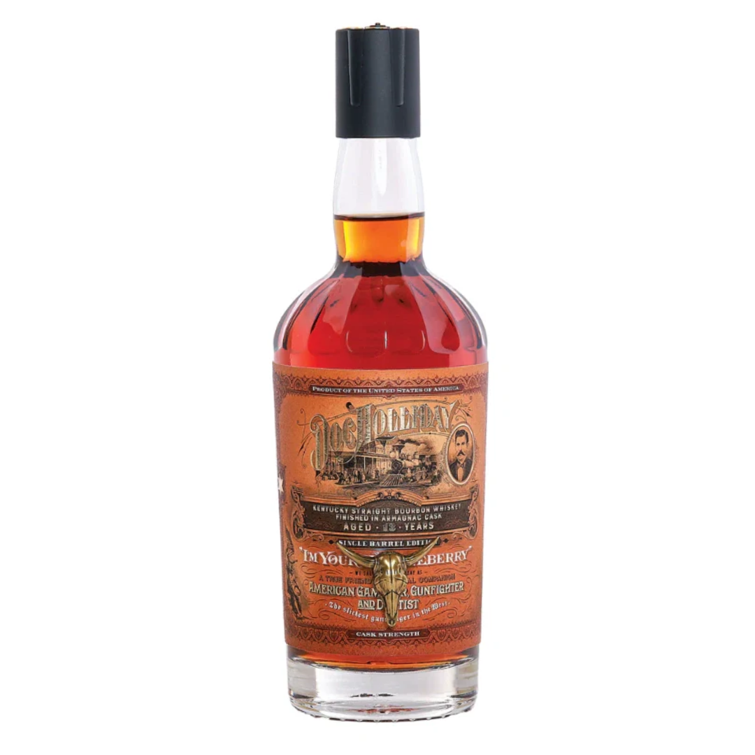 Doc Holliday 13 Year Cask Strength 108 Proof Bourbon Whiskey 750 mL