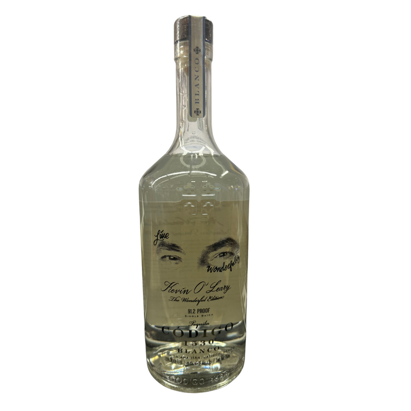 Código 1530 Still Strength Tequila Blanco Kevin O'Leary The Wonderful Edition 750 mL