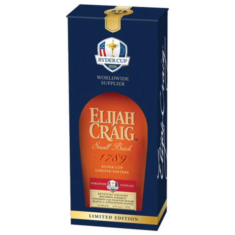 Elijah Craig Toasted Barrel 2025 Ryder Cup Bourbon Whiskey 750 mL