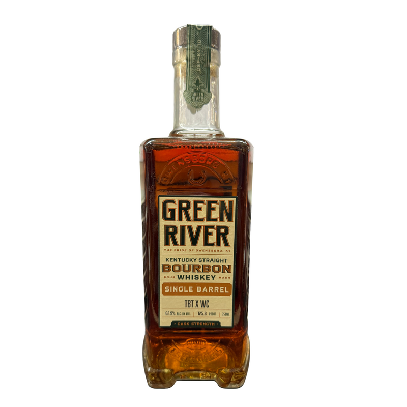 Green River Whiskey Caviar Single Barrel Cask Strength Bourbon 750mL