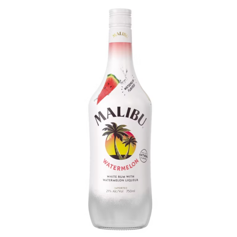 Malibu Watermelon Rum 750mL