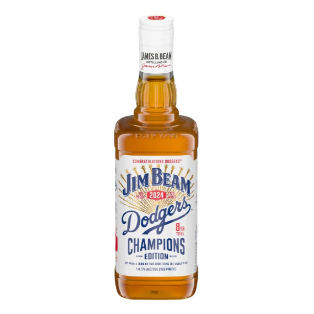 Jim Beam Dodgers 8th Title Champions Edition Bourbon 109 Proof 2024 Edition
