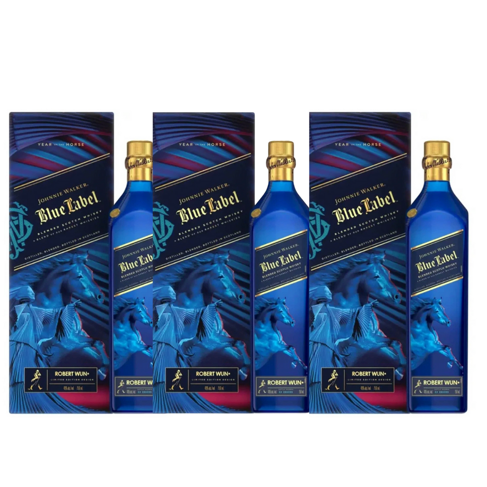 Buy Johnnie Walker Blue Label Year of the Horse 750 mL Whiskey Caviar