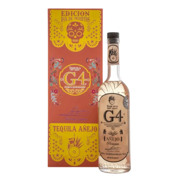 G4 Tequila Añejo de Madera Día de Muertos 2025 Edition 750mL