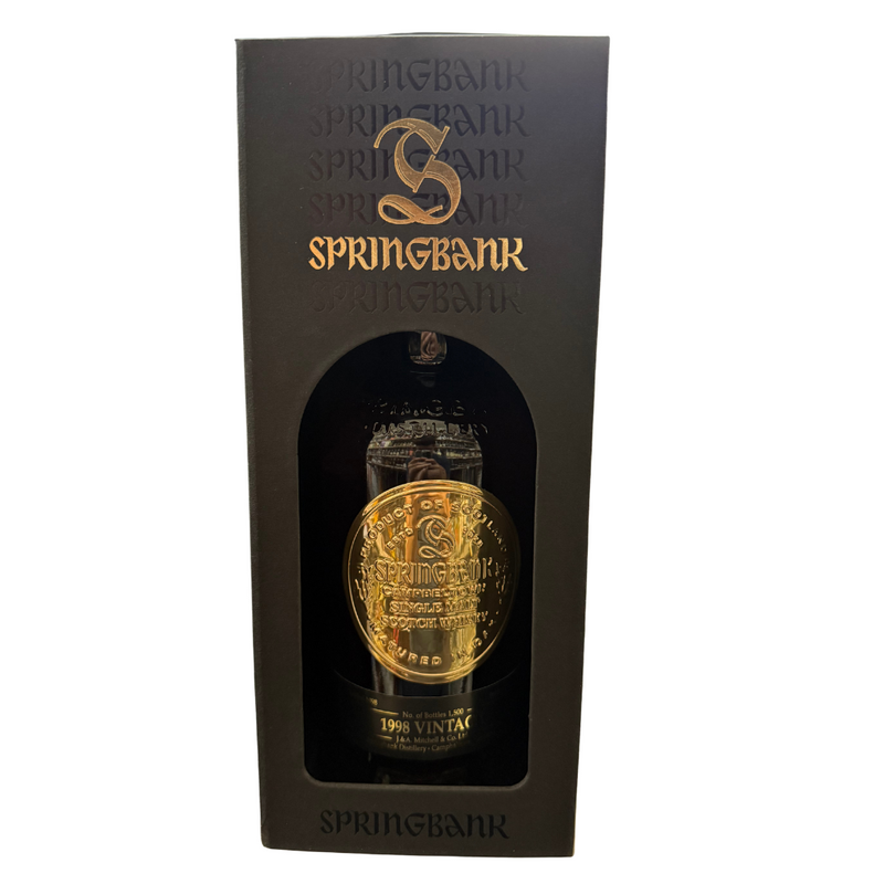 Springbank Scotch 1998 Vintage 2025 Release 700mL