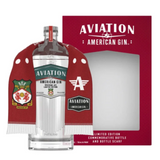 Aviation Gin Wrexham AFC Scarf Gift Set 750mL