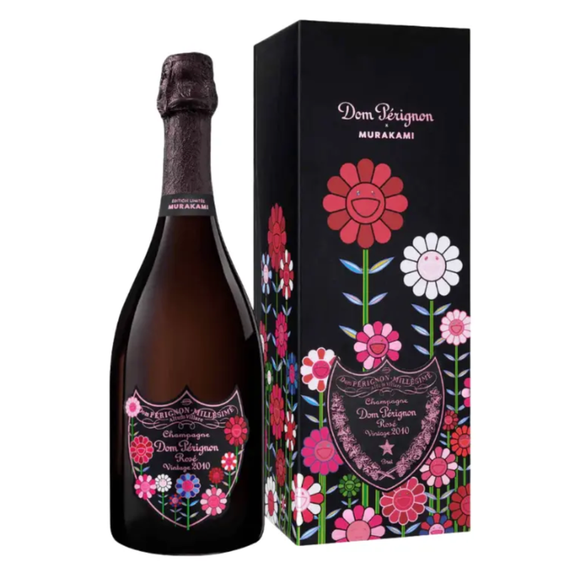 Dom Pérignon Limited Edition Takashi Murakami Rosé 2010 750mL