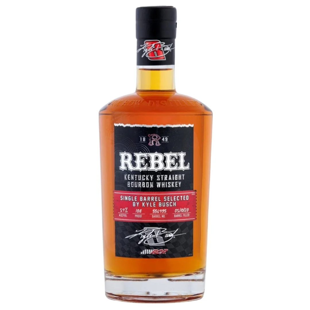 Rebel Single Barrel Bourbon By Kyle Busch 750mL