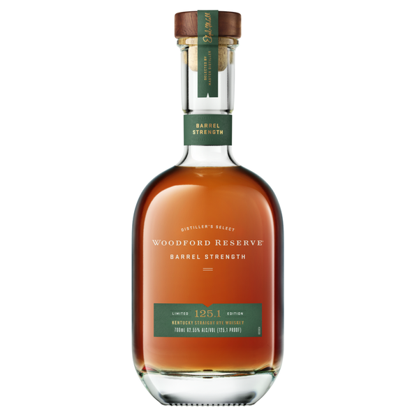 2025 Woodford Reserve Barrel Strength Kentucky Straight Rye Whiskey 700ml