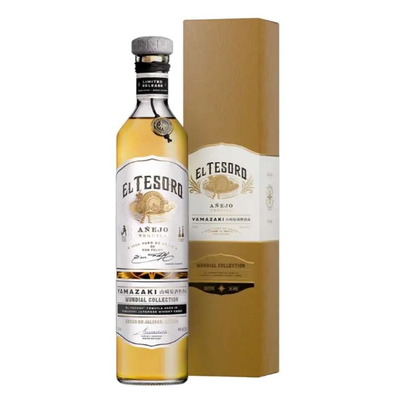 El Tesoro Mundial Collection Tequila Anejo: Yamazaki 750mL