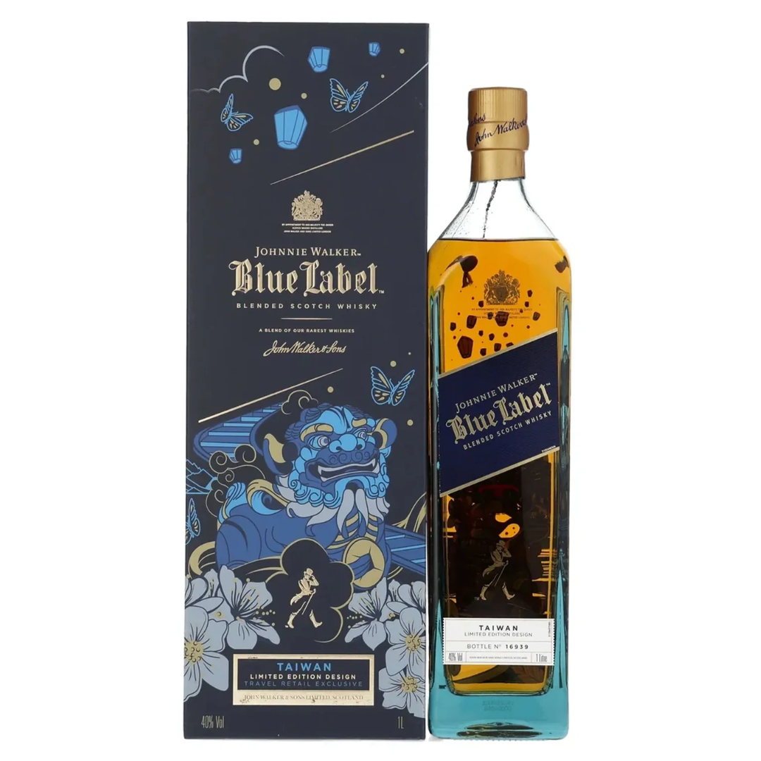 Johnnie Walker Blue Label Taiwan Blended Scotch 1L