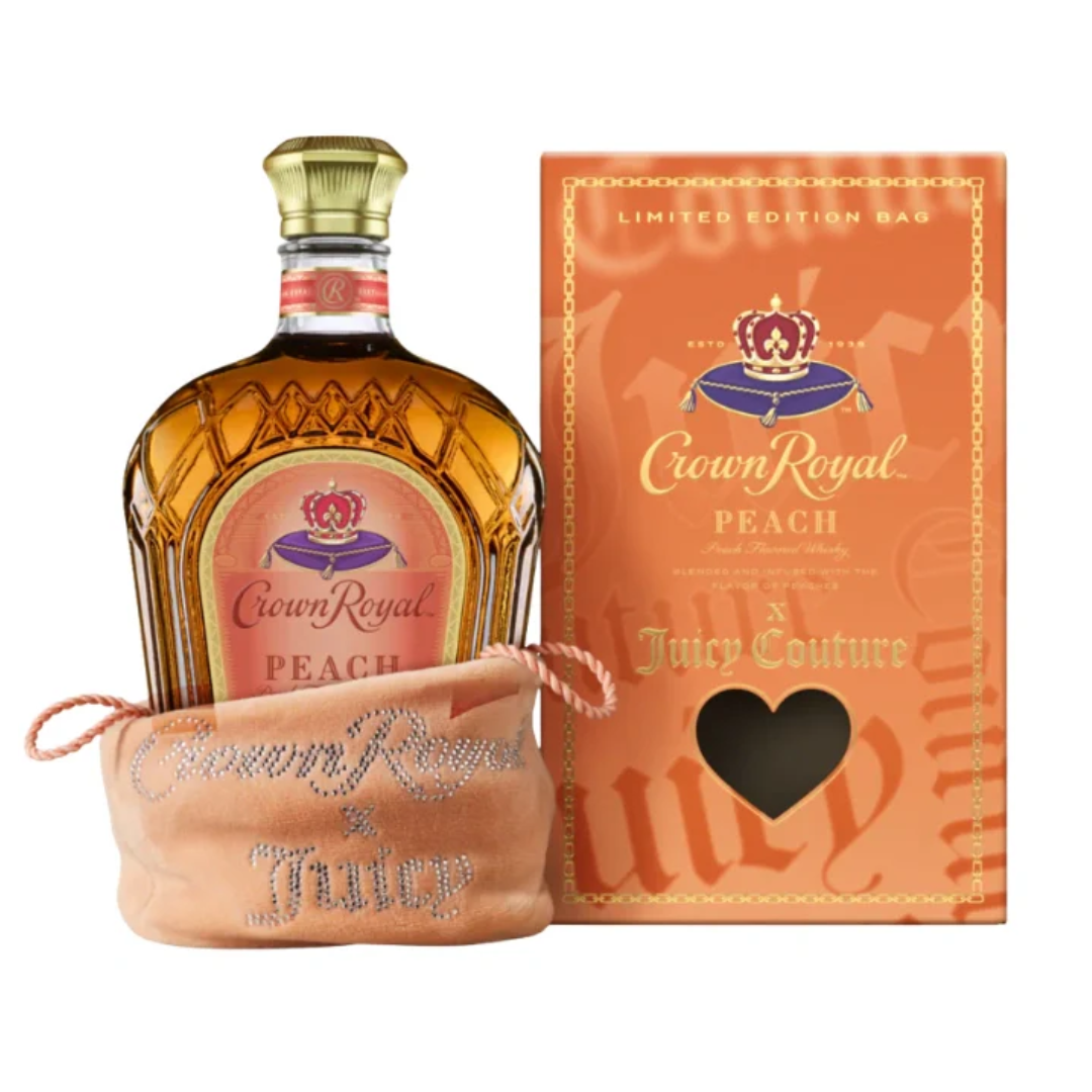 Crown Royal X Juicy Couture Peach Whisky 750mL