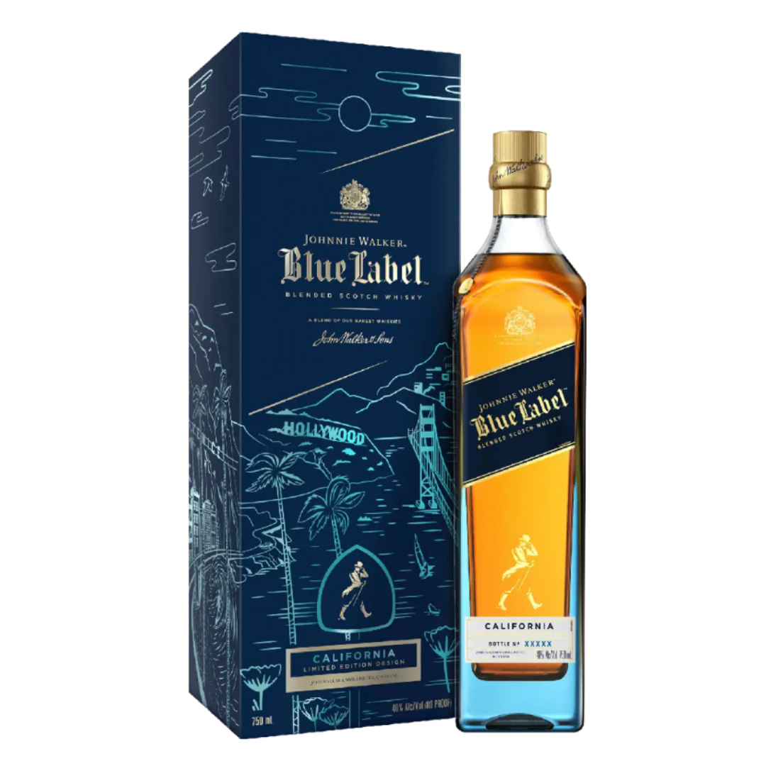 Johnnie Walker Blue Cities California Blended Scotch 750mL