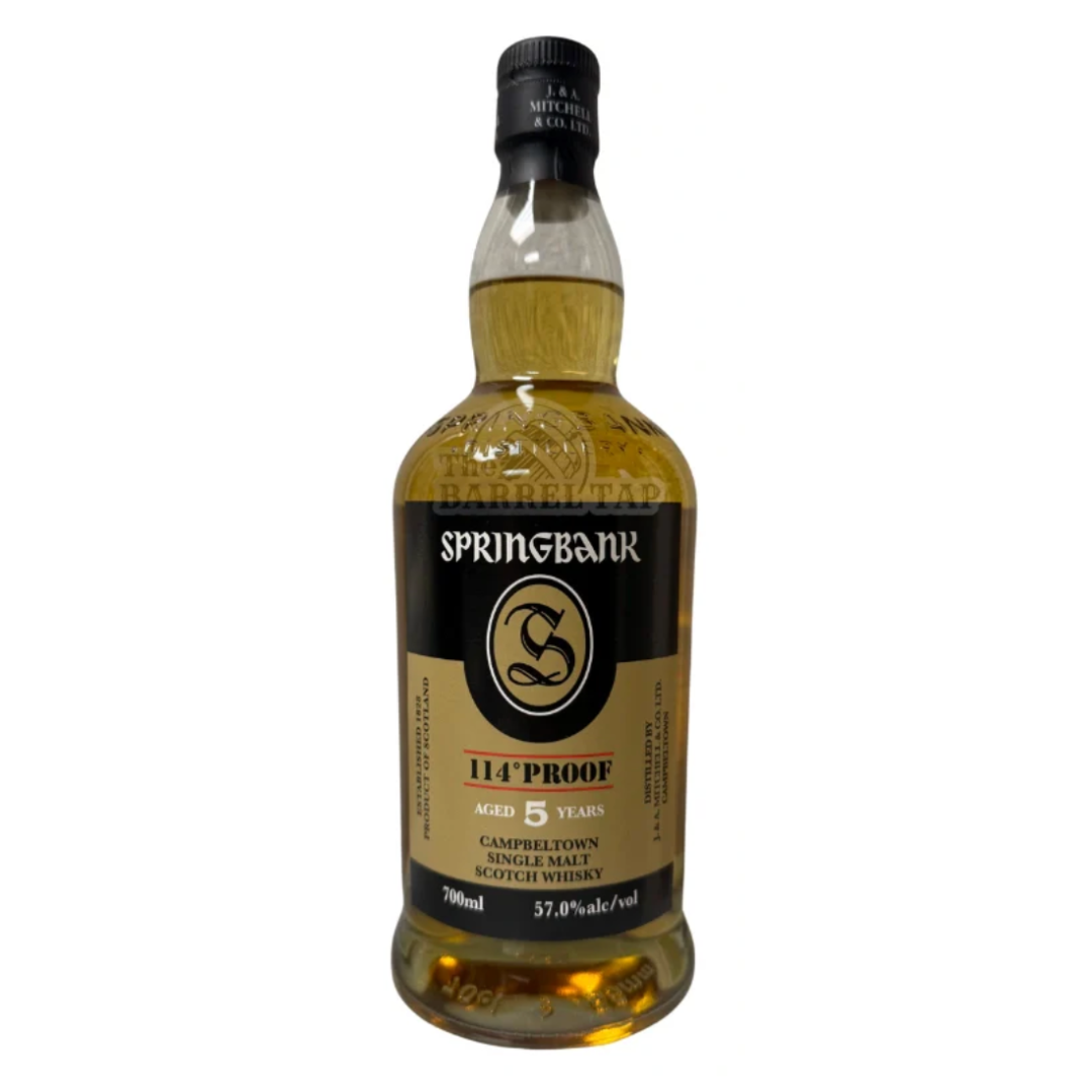 Springbank 5 Year 114 Proof Single Malt Scotch Whisky 700mL