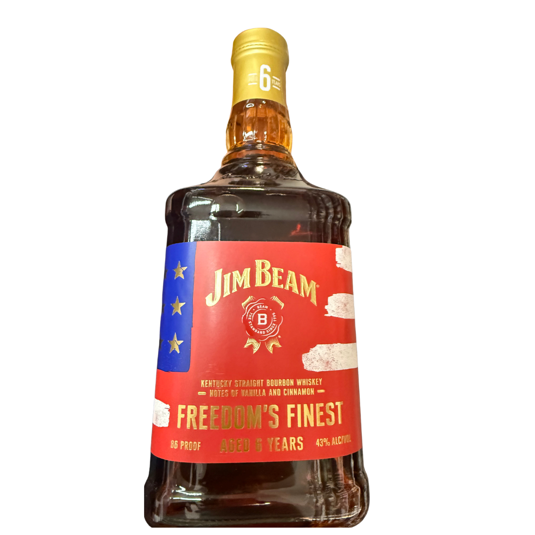 Jim Beam Bourbon Freedoms Finest 6 Year 750mL