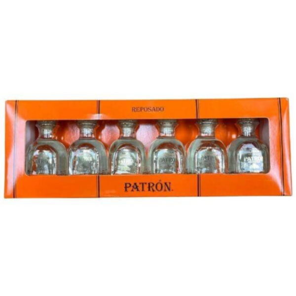 Patron Reposado Tequila 6 Pack Shots