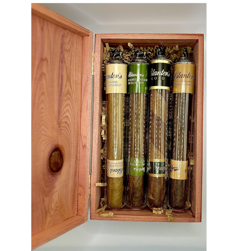 Blanton’s 4 – Pack Sampler Cigars (with horse toppers)