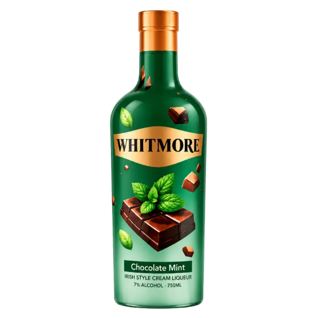 Whitmore Chocolate Mint Irish Style Cream Liqueur 750mL