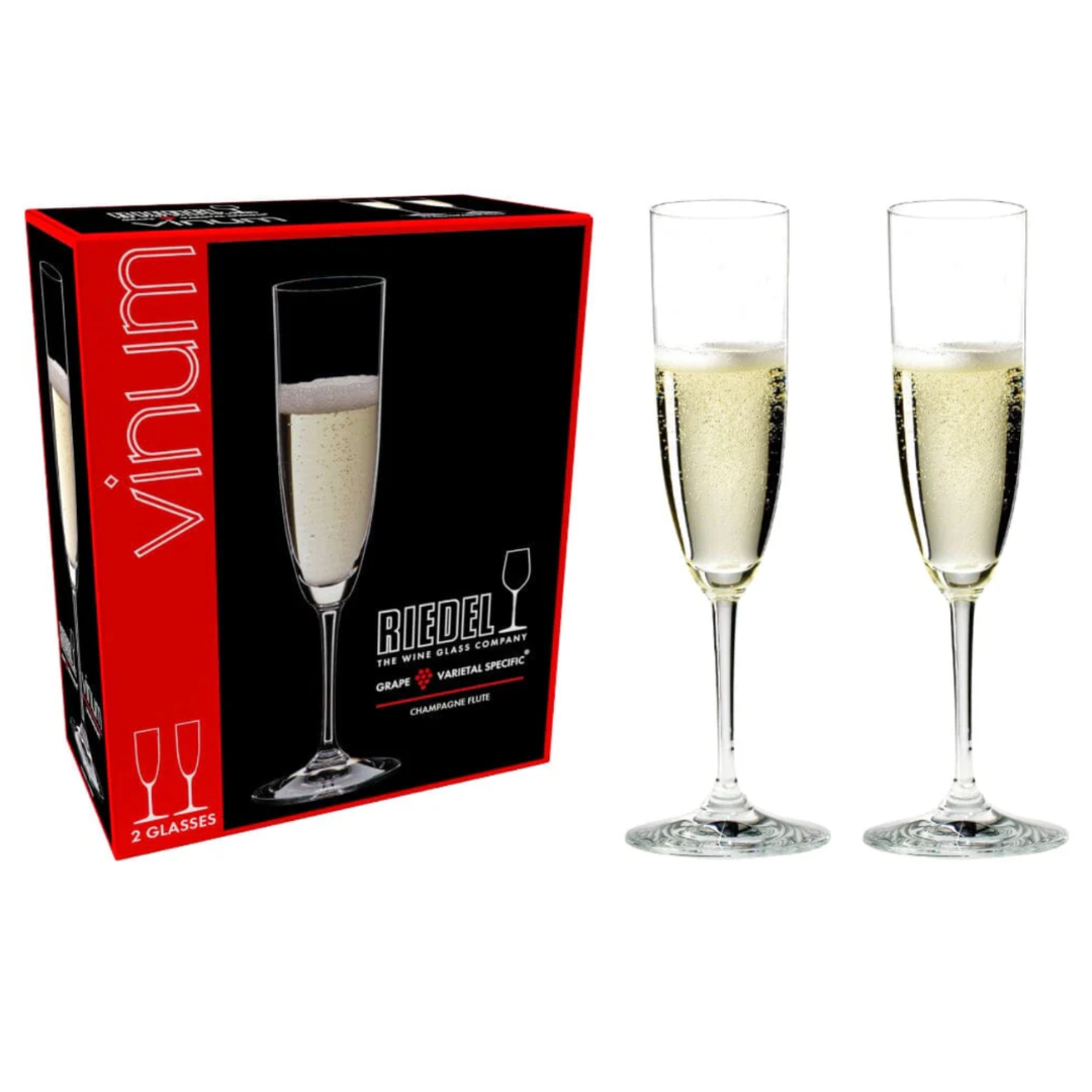 RIEDEL Flute Vinum Champange Set of 2