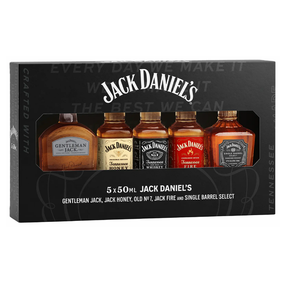 Jack Daniels Bourbon Family of Brands 5pk Gift