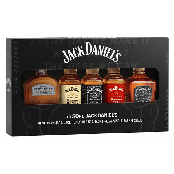 Jack Daniels Bourbon Family of Brands 5pk Gift