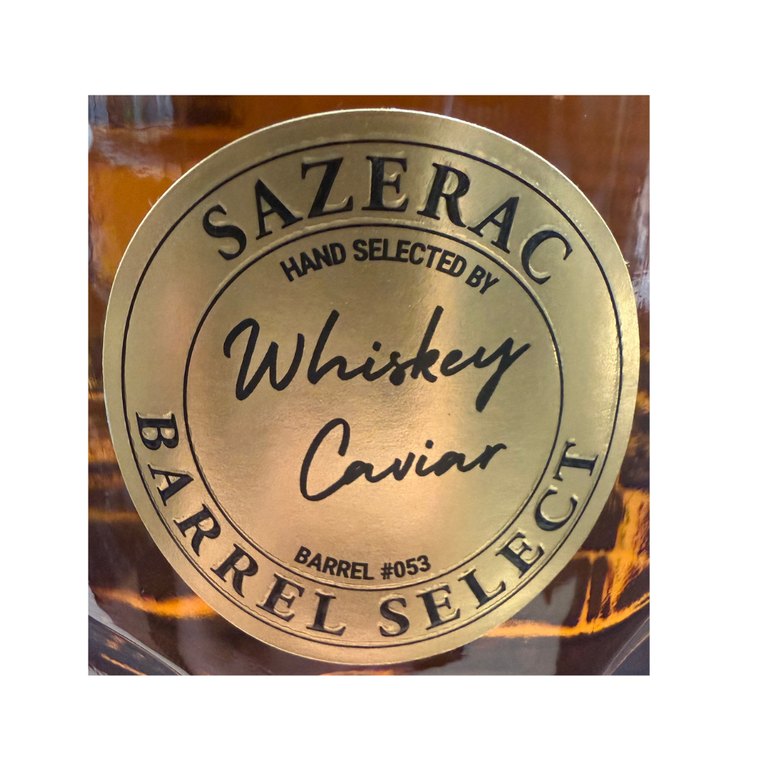 Sazerac Rye Straight Rye Whiskey Private Barrel Select 750mL