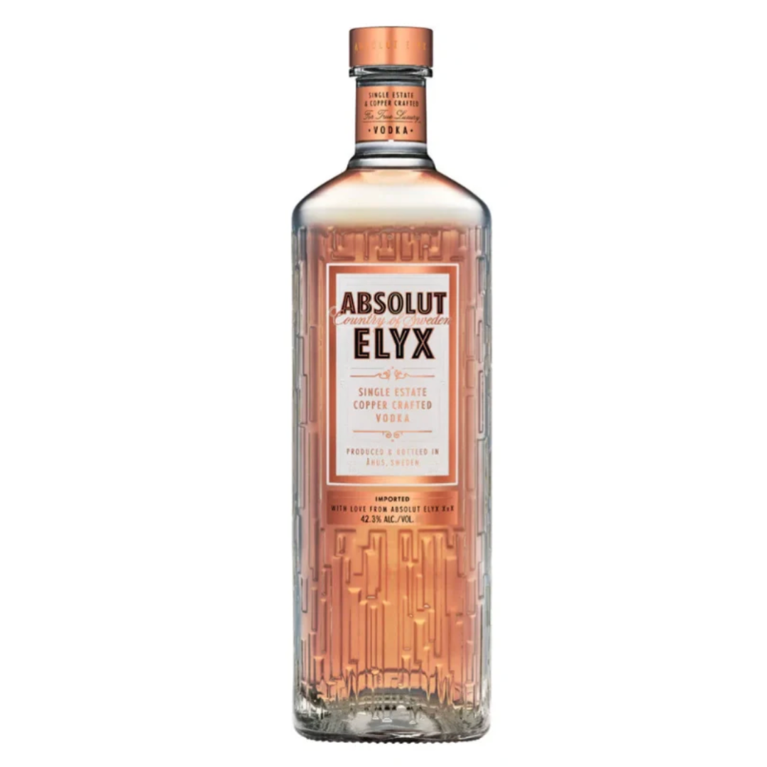 Absolut Elyx Single Estate Copper Crafted Vodka 750mL