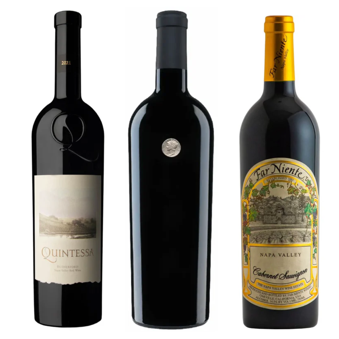 Quintessa, Orin Swift Mercury Head, & Far Niente Napa Valley Value Bundle