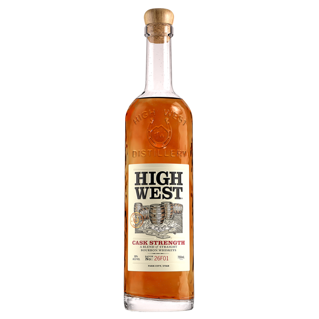 High West Cask Strength Bourbon Whiskey 2025 Edition 750mL