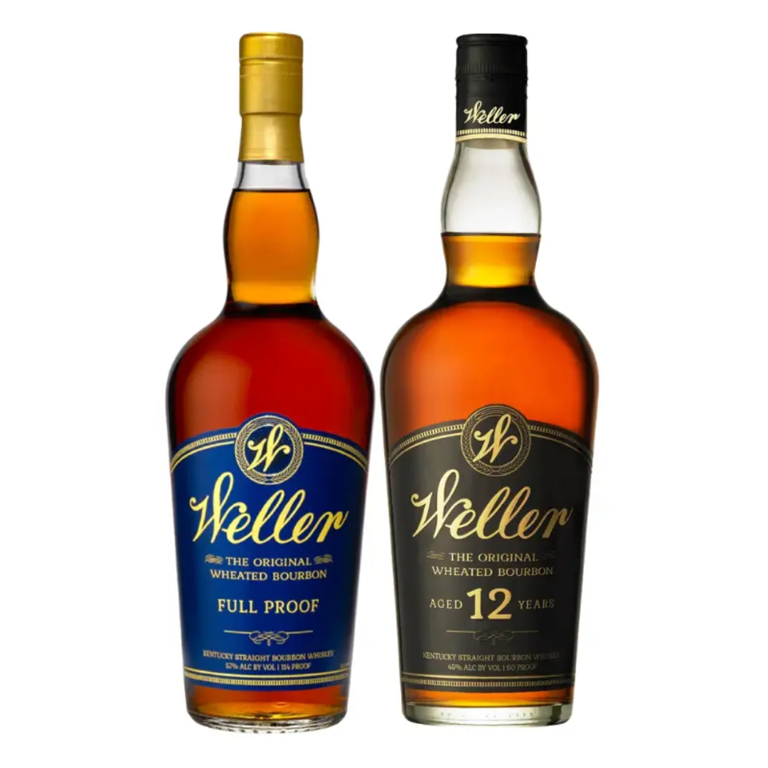 Weller Full Proof & 12 Year Wheated Bourbon Bundle 750mL