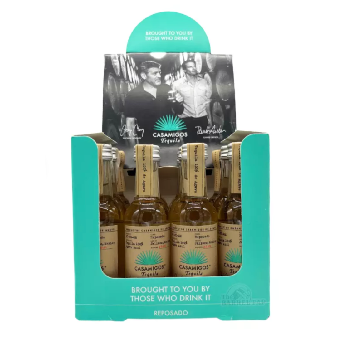 Casamigos Tequila Reposado Miniature Shooters Box 50mL x 12