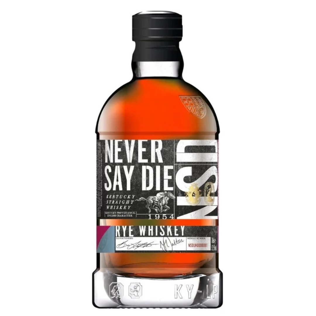 Never Say Die Kentucky Straight Rye Whiskey 750mL