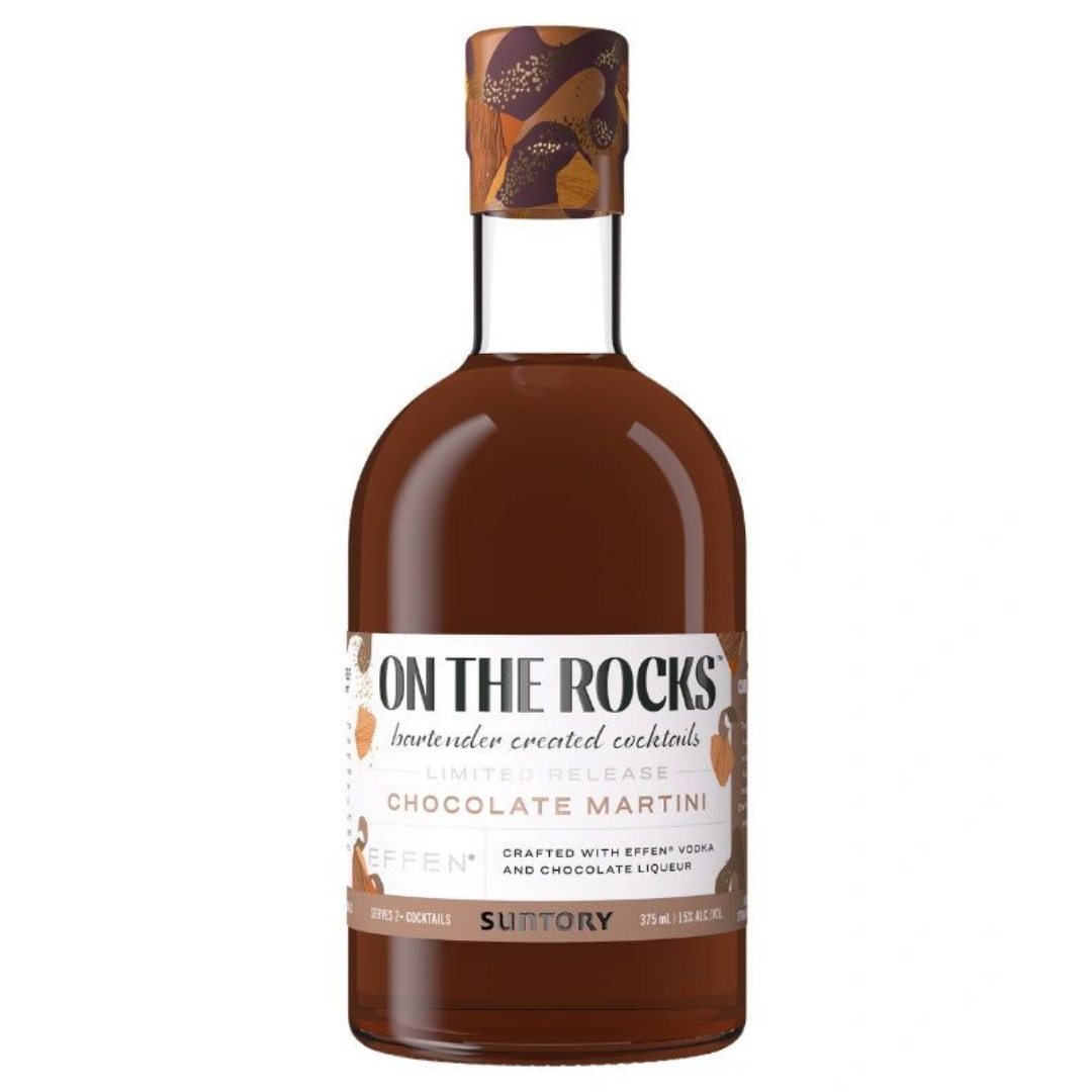 On The Rocks Chocolate Martini Ready-to-Drink Cocktail 375mL